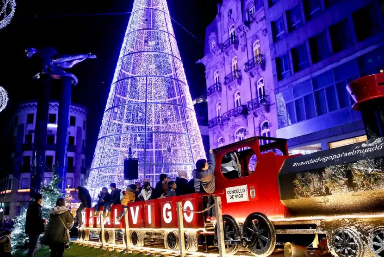 Luces de Navidad en Vigo, foto 4